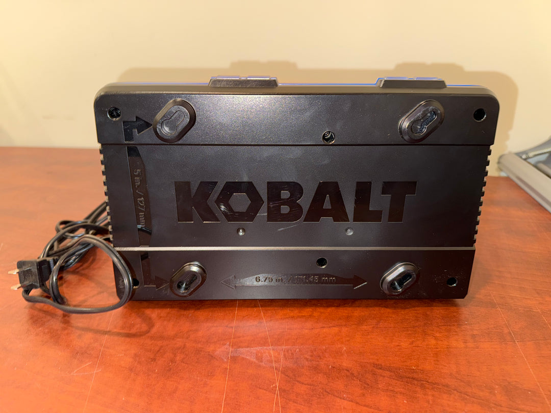 Kobalt 24 -Volt Lithium Dual Port Battery Charger Station
