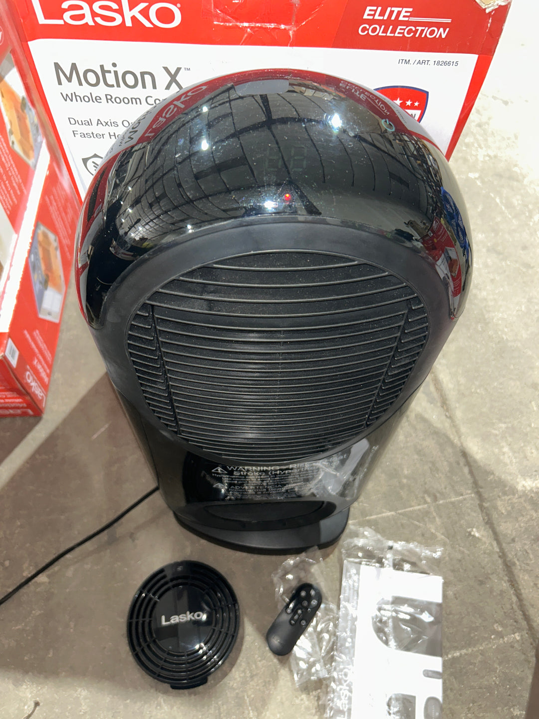 Lasko Motion X Whole Room Heater with Remote (used)