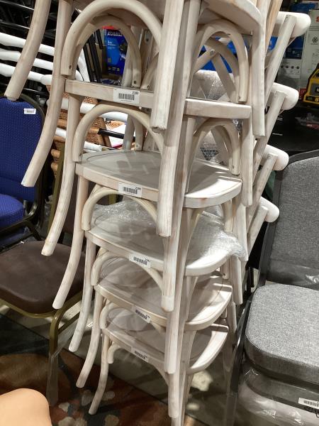 Lot # 2191 Flash Furniture X-BACK-LW Dining Chair $143