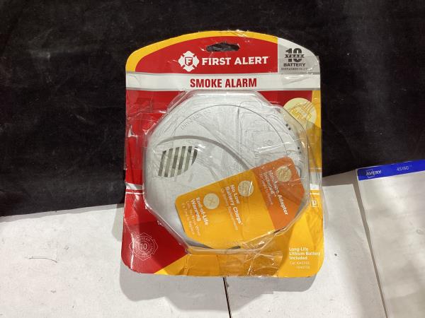 Lot # 59 First Alert 10-Year Battery Hardwired Sensor Smoke