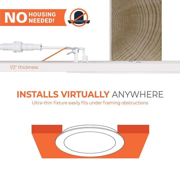 Lot # 534 HALO Recessed Lighting Kit $125.49