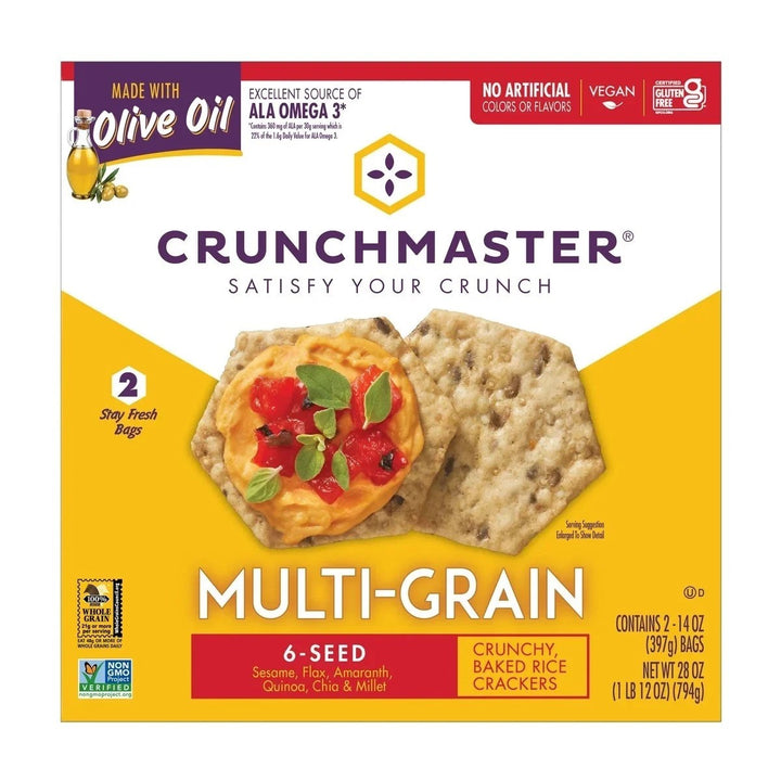 Lot # 1866 Crunchmaster Multi-Seed Crackers $25