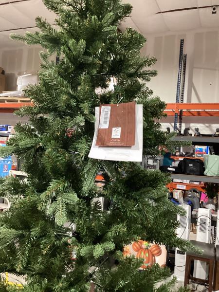 Lot # 2052 Artificial Christmas Tree, Pre-lit, Green $249