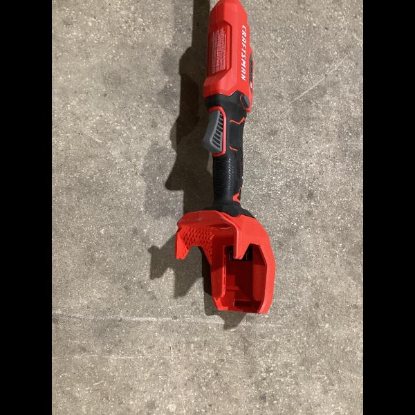 Lot # 1450 CRAFTSMAN RedBlack Cordless String Trimmer 58 $120