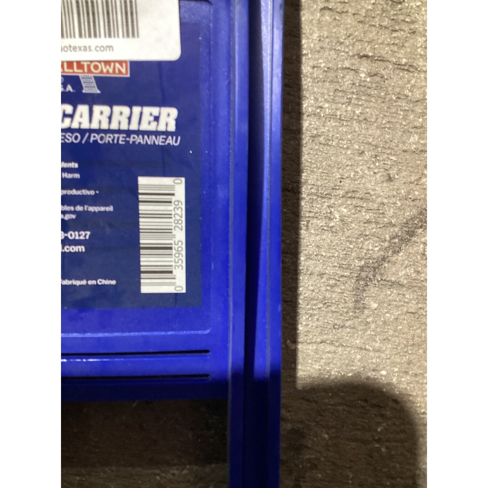 Lot # 1048 STALLTOWN Blue Panel Carrier 1048 Exc. $18