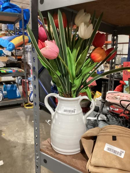 Lot # 307 Faux 23" Tulip Arrangement $39