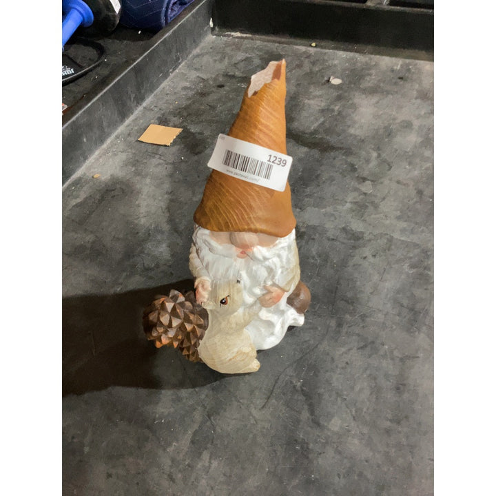 Lot # 1239 Manufacturer Resin Gnome Figurine $15.00