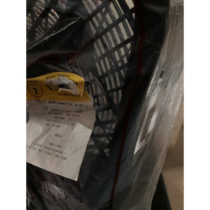 Lot # 1036 Utilitech 20 Inch Box Fan, Model FB50-16HB, Black, ETL Listed, Thermally Protected
