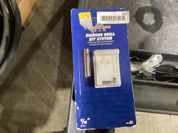 Lot # 967 MARSHALLTOWN 516 Diamond Drill Bit $15