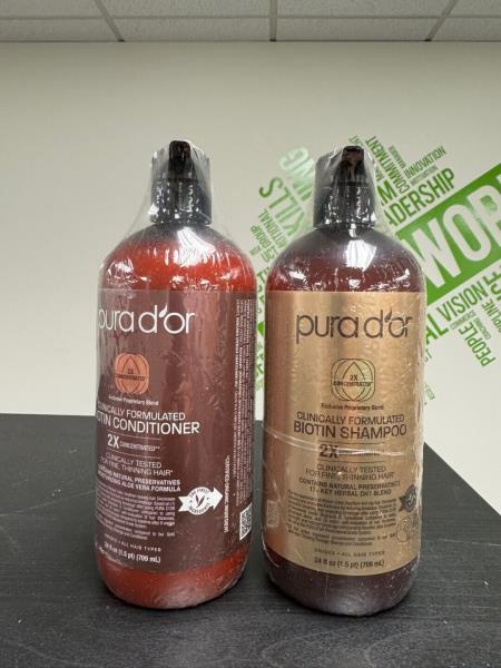 Lot # 430 PURA D'or Dor Clinically Formulated Biotin Set $40