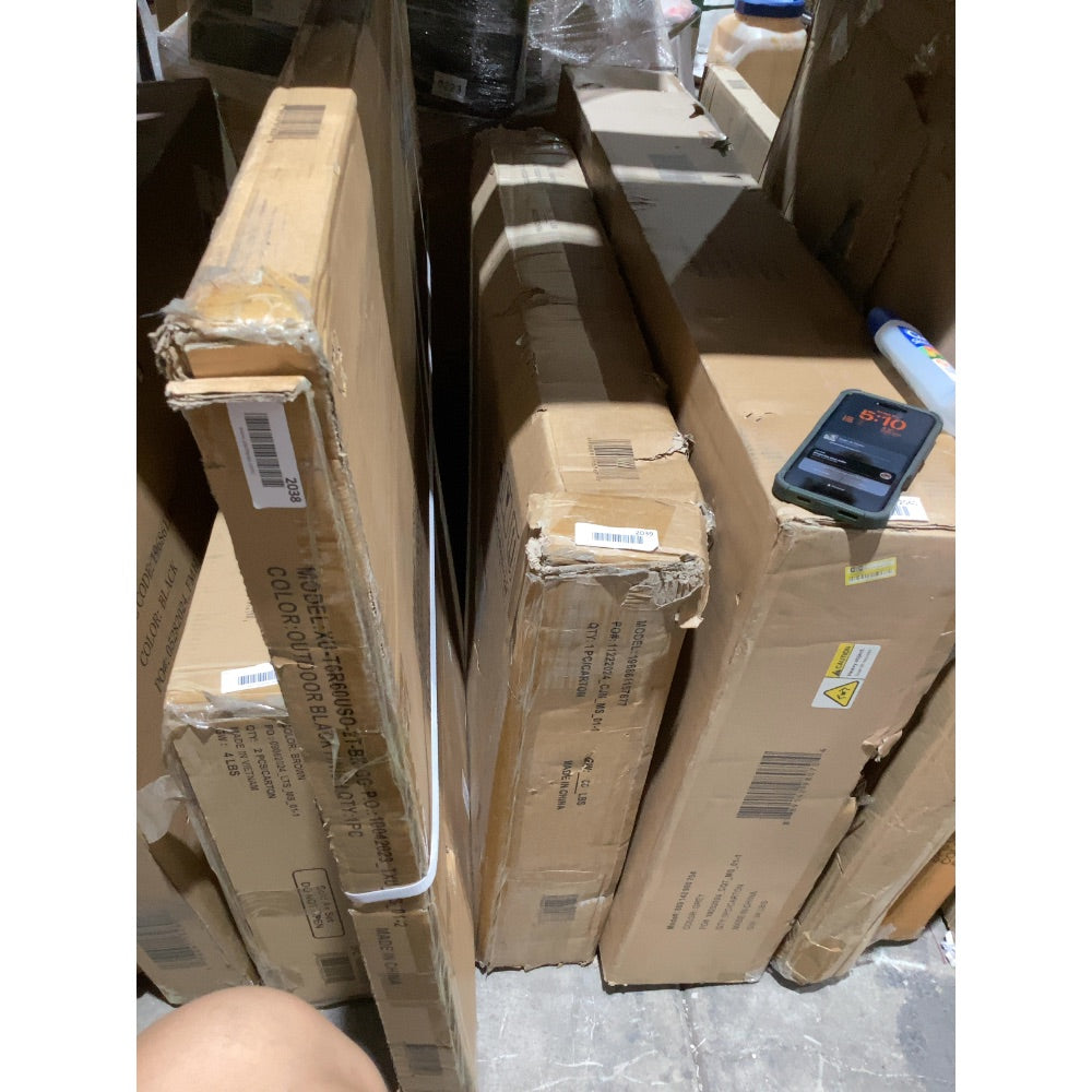 Lot # 2039 Flash Furniture Standing Shelf Units $149.99