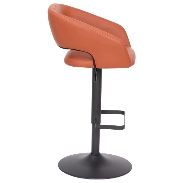 Lot # 1701 Flash Furniture Barstool with Rounded Mid-Back $127