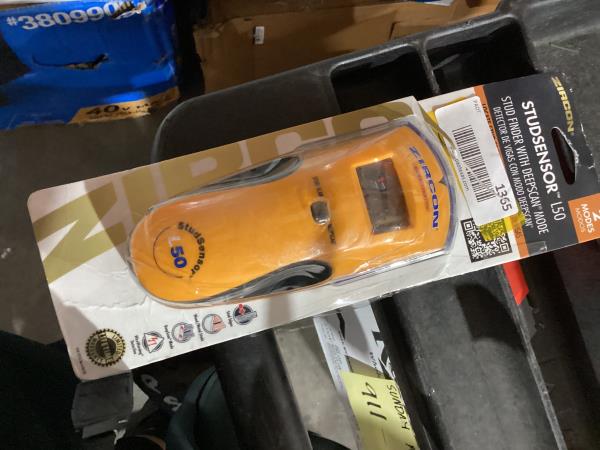 Lot # 1365 Zircon StudSensor e50 Electronic Stud Finder $33