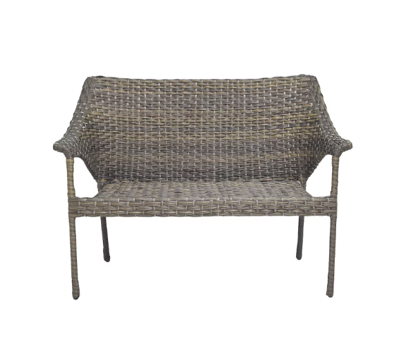 Lot # 2140 Style Selections Lola Wicker Outdoor Loveseat $130