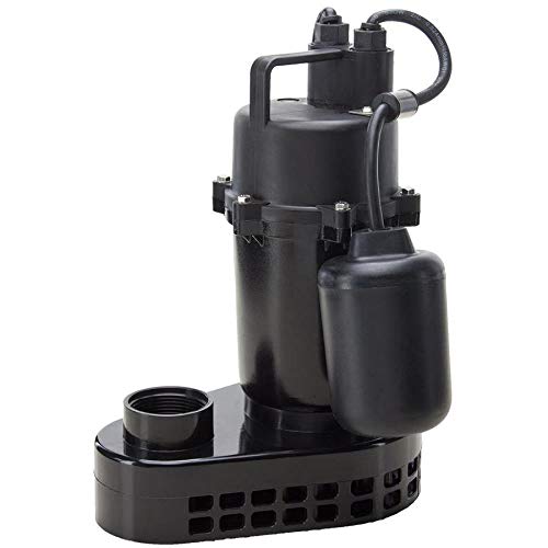 Utilitech 1/3-HP 40-GPM Aluminum Submersible Sump Pump (open box)