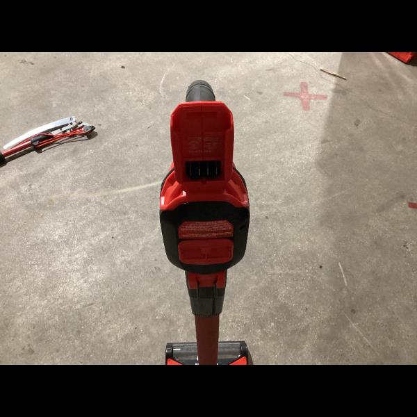 Lot # 1417 Craftsman RedBlack Cordless Stick Vacuum $130