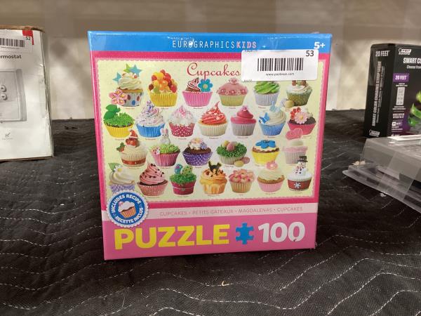 Lot # 53 Eurographics Cupcakes Puzzle, 100-Piece