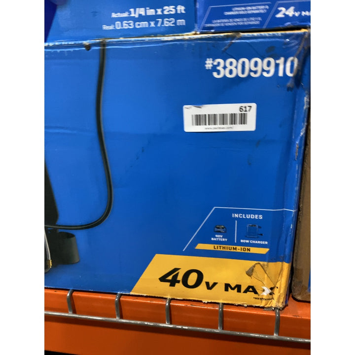 Lot # 617 Kobalt Backpack Chemical Sprayer Kit $200.00