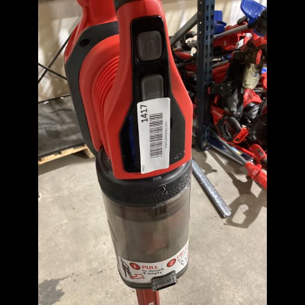 Lot # 1417 Craftsman RedBlack Cordless Stick Vacuum $130