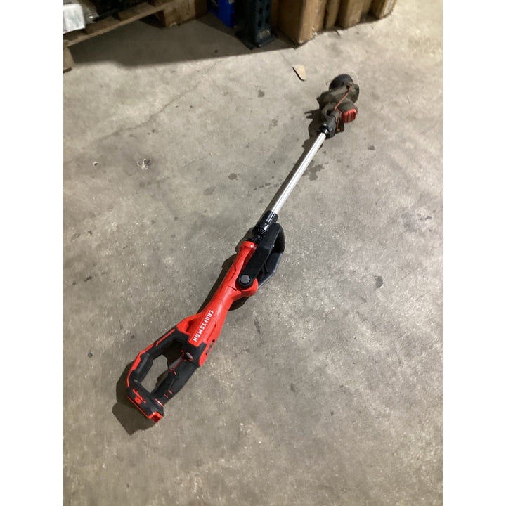 Lot # 1441 CRAFTSMAN Cordless String Trimmer Weed Wacker, Battery-Powered, Red and Black