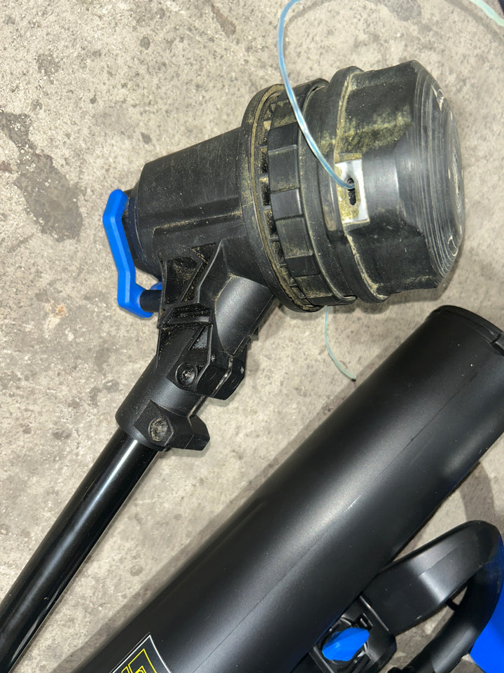 Kobalt Quiet Tech 24-volt Cordless Battery String Trimmer and Leaf Blower and Combo Kit 4 Ah (Battery Included) (Charger Included) (used)