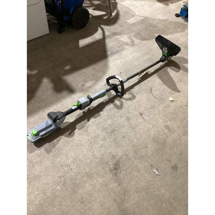 Lot # 1271 EGO POWER+ ST1620T 56V Cordless String Trimmer - 16 inch Cutting Width, Performance Trimming, Green/Gray