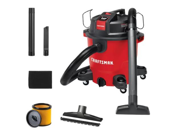 Lot # 1937 CRAFTSMAN 12-Gallon Wet/Dry Shop Vacuum $100