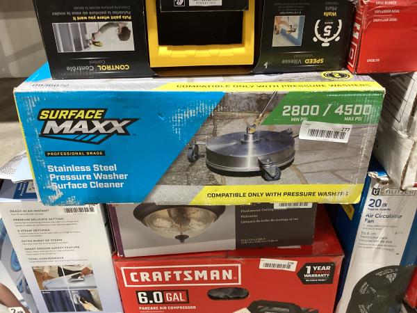 Lot # 277 SURFACE MAXX Pressure Washer Surface Cleaner $129