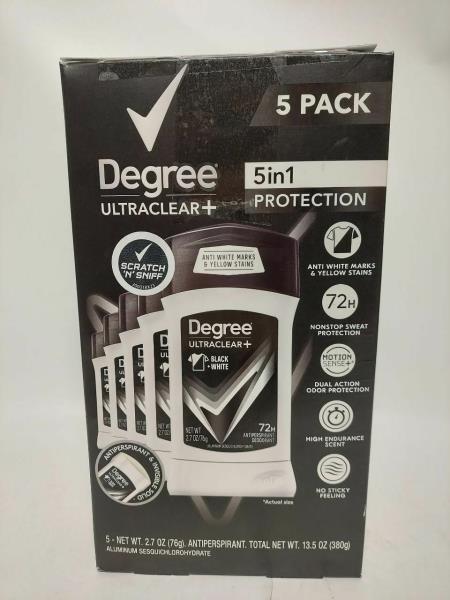 Lot # 76 Degree Men Antiperspirant Deodorant (5 Count) $28