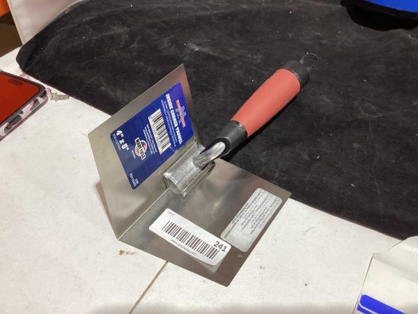 Lot # 241 Drywall & Plastering Corner Trowel 4 X 5
