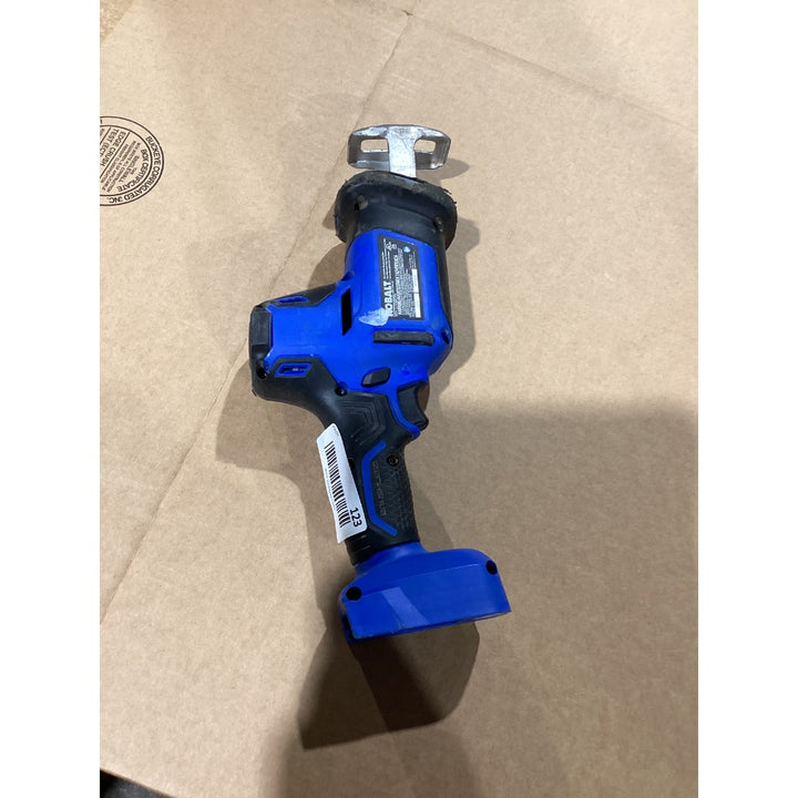 Lot # 123 KOBALT 24V Cordless Recip. Saw $70