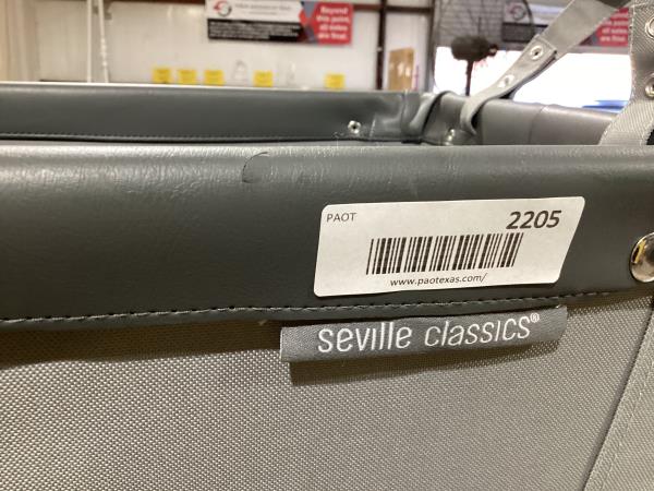 Lot # 2205 Seville 2 Section Laundry Hamper $38