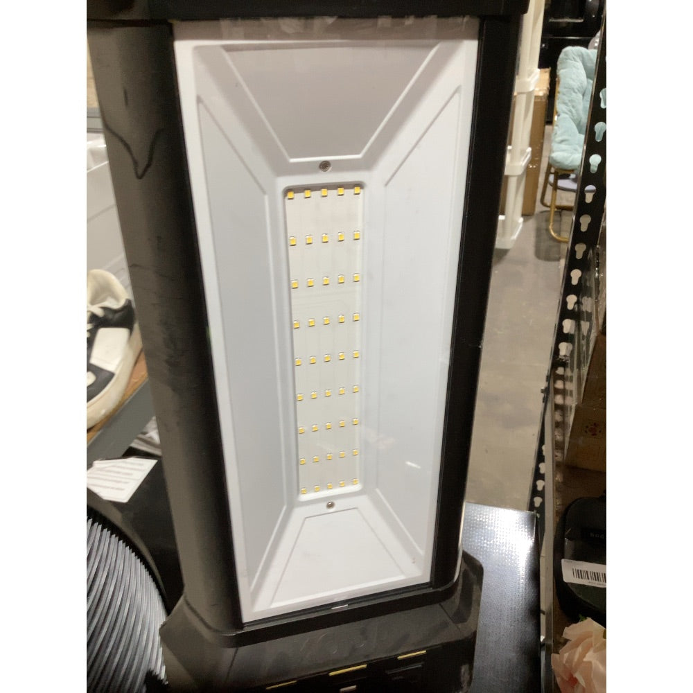 Lot # 2151 AI Generated Black LED Work Light Tower $65.00