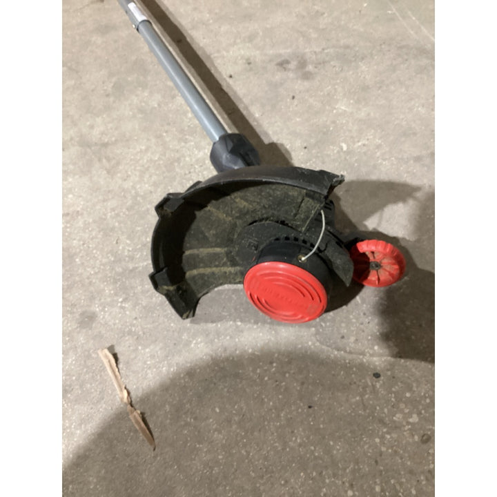 Lot # 1284 CRAFTSMAN 20V MAX Cordless String Trimmer CMCST915, 9000 RPM, Red-Black, Damaged Guard