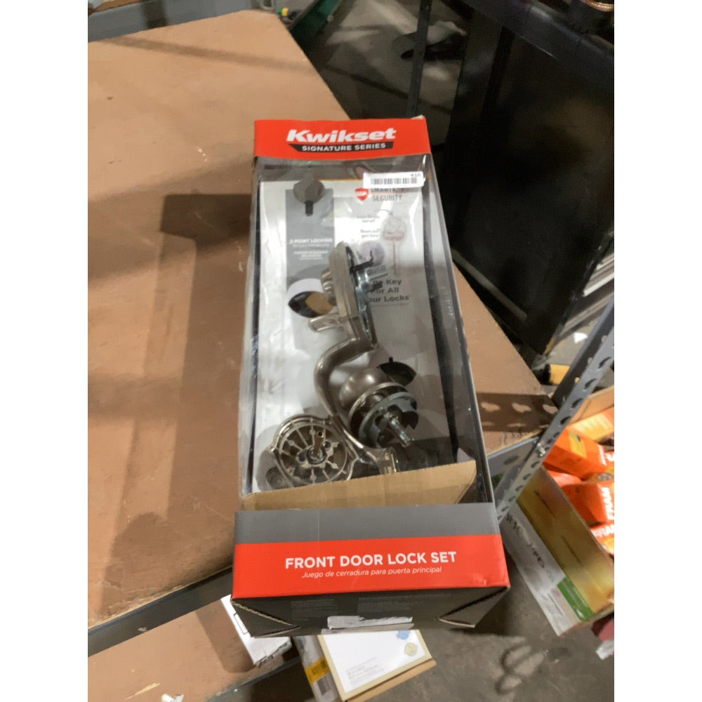 Lot # 410 Kwikset 95530-018 Door Knob  Handle $159.01