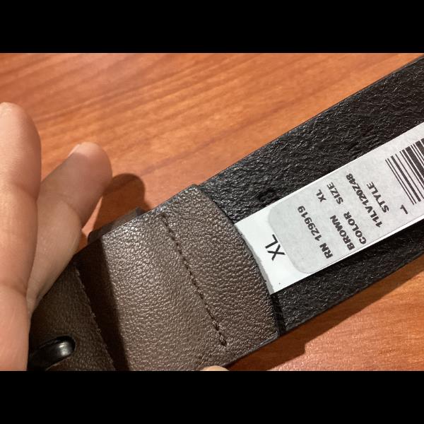 Lot # 365 Levis Brown Leather Belt 11LV120248 $30-35