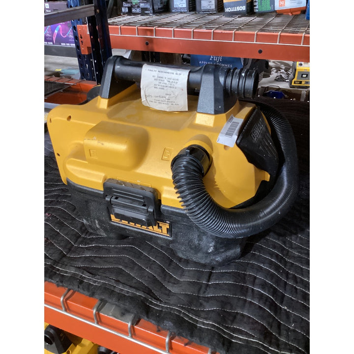Lot # 1016 DEWALT DCV580H Heavy Duty 2 Gallon Cordless Wet/Dry Vacuum, 20V Max, Yellow/Black, As-Is (Not Working)