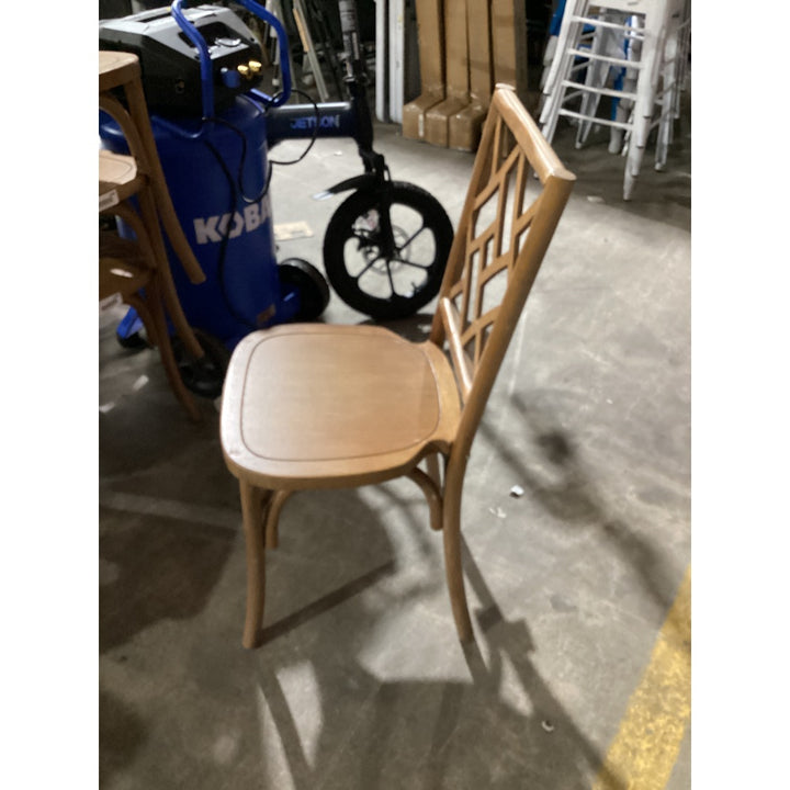 Lot # 2468 Flash Furniture Brooklyn Commercial Solid Wood Dining Chair $146