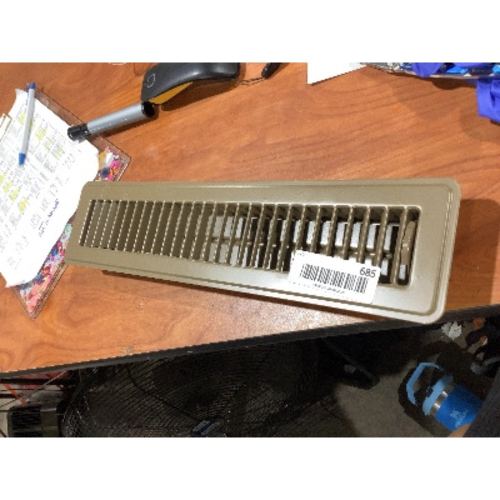 Lot # 685 HVAC Air Vent Grille 685 14x4 Tan Beige $14.99