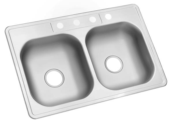 Lot # 2157 Kingsford 33x22 Stainless Kitchen Sink $70