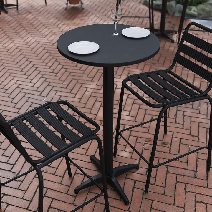 Lot # 2067 Flash Furniture Model 92.94 Patio Bar Table $92.94