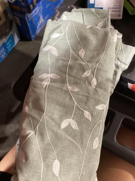 Lot # 1191 allenroth Floral Blkout Curtain Panel $33.98