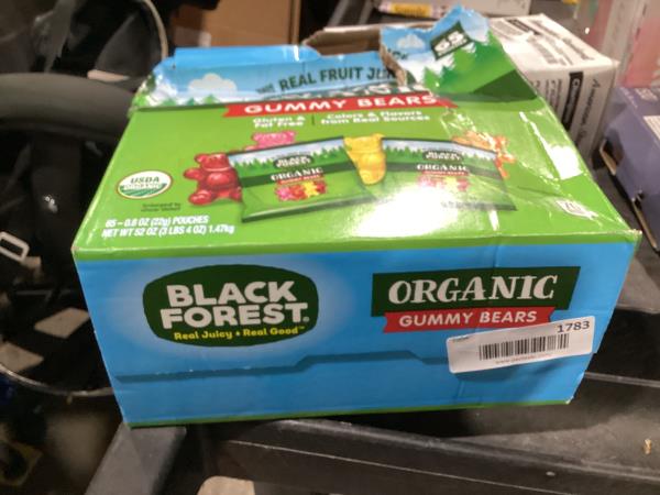 Lot # 1783 Black Forest Organic Gummy Bears