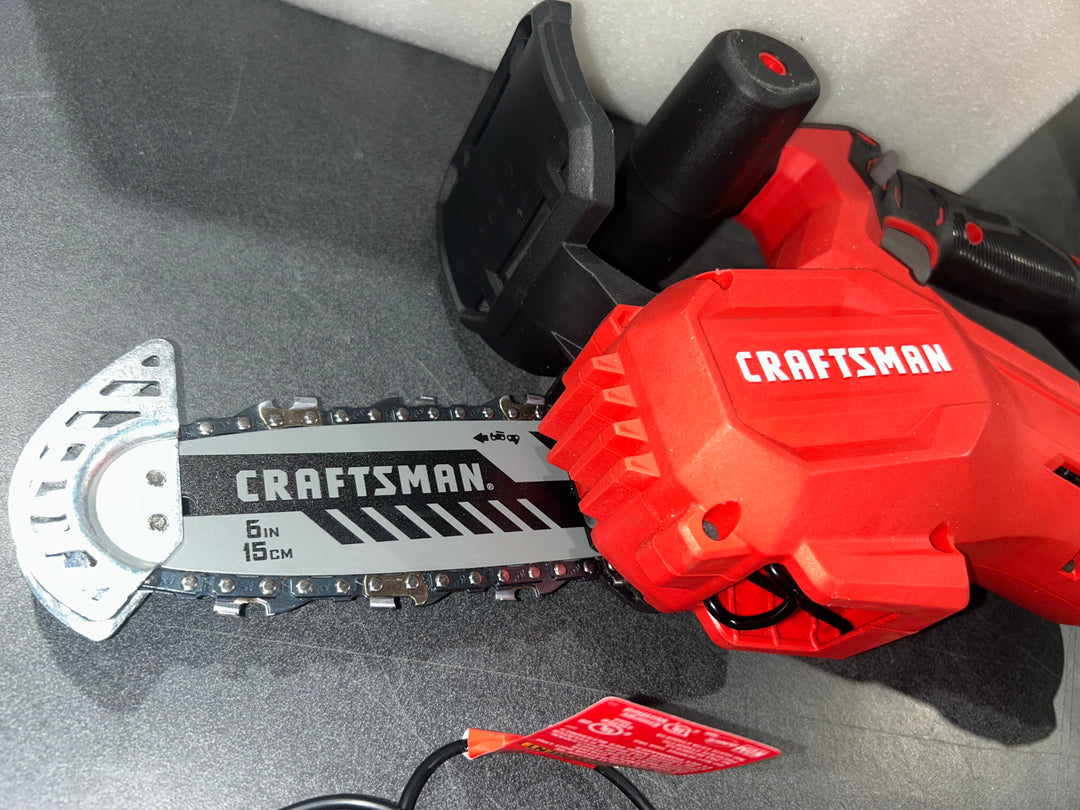 CRAFTSMAN V20 20-volt Max 6-in Battery 2 Ah Chainsaw (Battery and Charger Included) (USED)