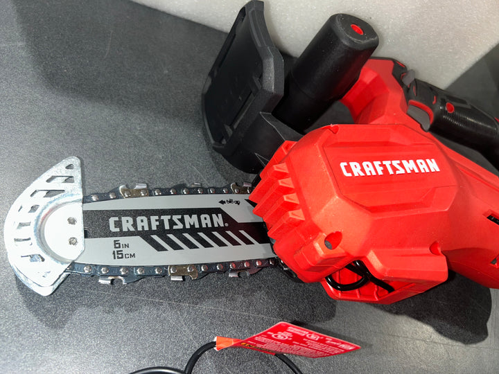 CRAFTSMAN V20 20-volt Max 6-in Battery 2 Ah Chainsaw (Battery and Charger Included) (USED)