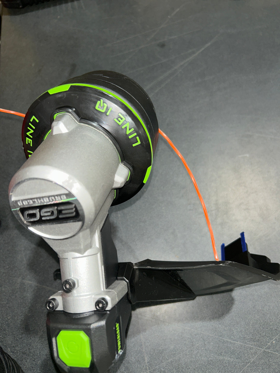 EGO POWERLOAD with LINE IQ 56-volt 16-in Straight Shaft Battery String Trimmer (USED)(BARE TOOL)