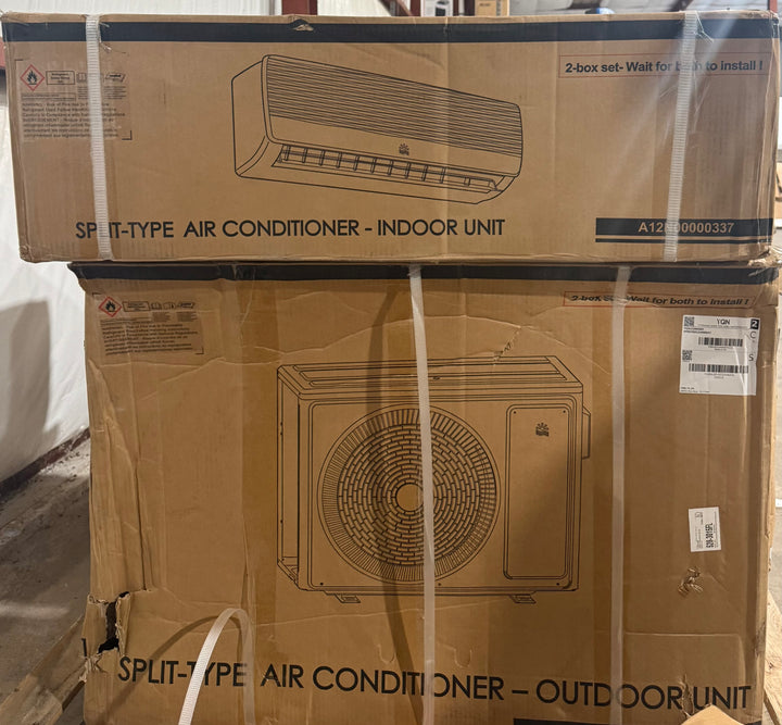 Mini Split AC/Heating System - 11500 BTU Ductless Air Conditioner (New)