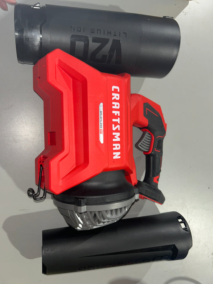 CRAFTSMAN V20 Brushless RP 20-volt Max 410-CFM 110-MPH Battery Handheld Leaf Blower 5 Ah (Battery and Charger Included)(USED)
