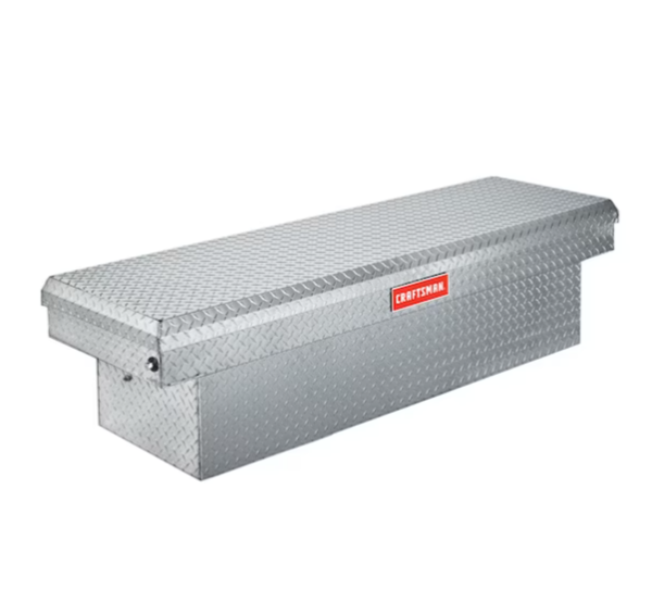 Lot # 2210 CRAFTSMAN Aluminum Crossover Truck Tool Box $350
