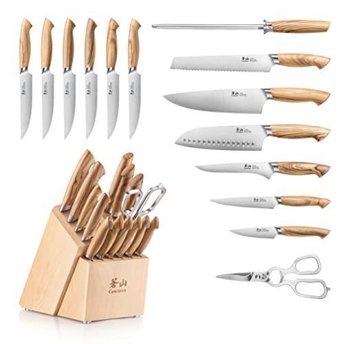 Cangshan OLIV 15-Piece Knife Block Set